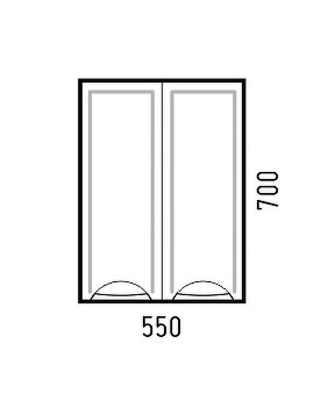 Подвесной шкаф Corozo Монро 55 SD-00000367 Белый, купить, цена, заказать, магазин, доставка, скидка, промокод, купить, цена, заказать, магазин, доставка, скидка, промокод