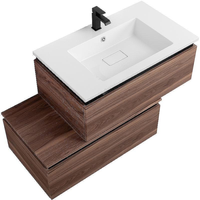 Тумба Cezares Slider 80 SLIDER-800-1C-PI-NA-P Орех дымчатый, купить, цена, заказать, магазин, доставка, скидка, промокод, купить, цена, заказать, магазин, доставка, скидка, промокод