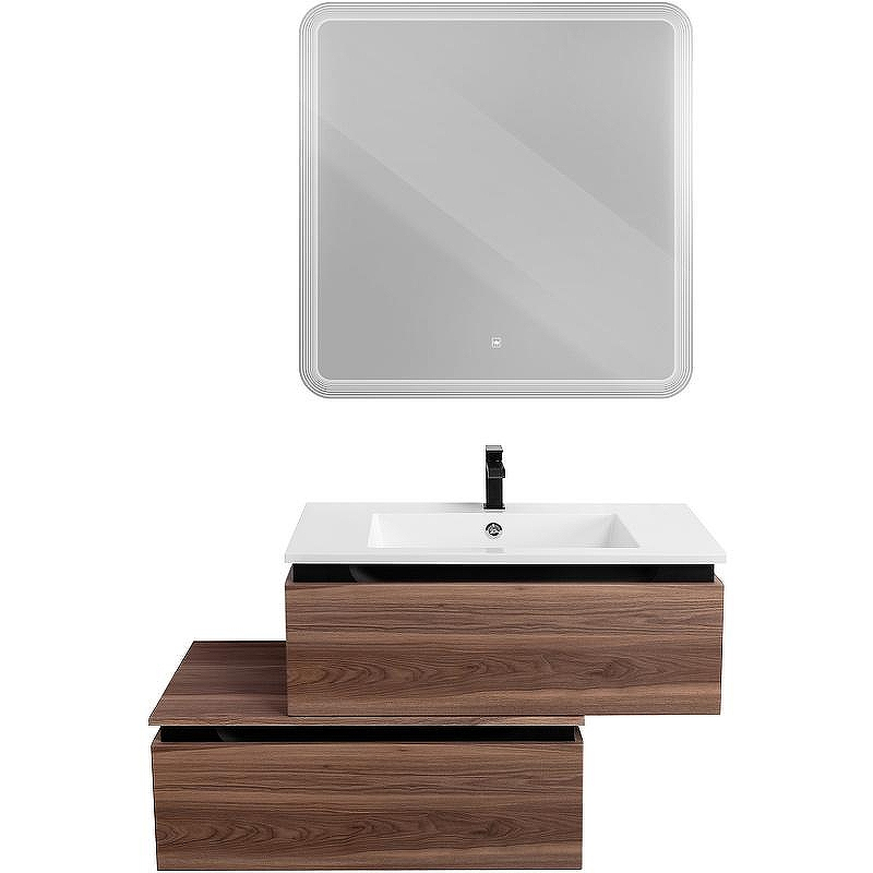 Тумба Cezares Slider 80 SLIDER-800-1C-PI-NA-P Орех дымчатый, купить, цена, заказать, магазин, доставка, скидка, промокод, купить, цена, заказать, магазин, доставка, скидка, промокод