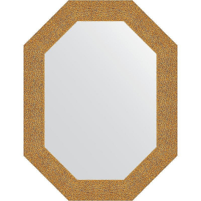 Зеркало Evoform Octagon 66x86 BY 7183 в багетной раме - Чеканка золотая 90