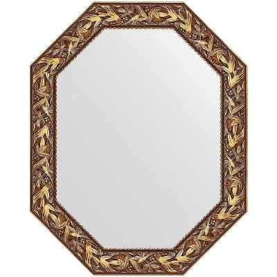 Зеркало Evoform Polygon 98х78 BY 7224 в багетной раме - Византия золото 99