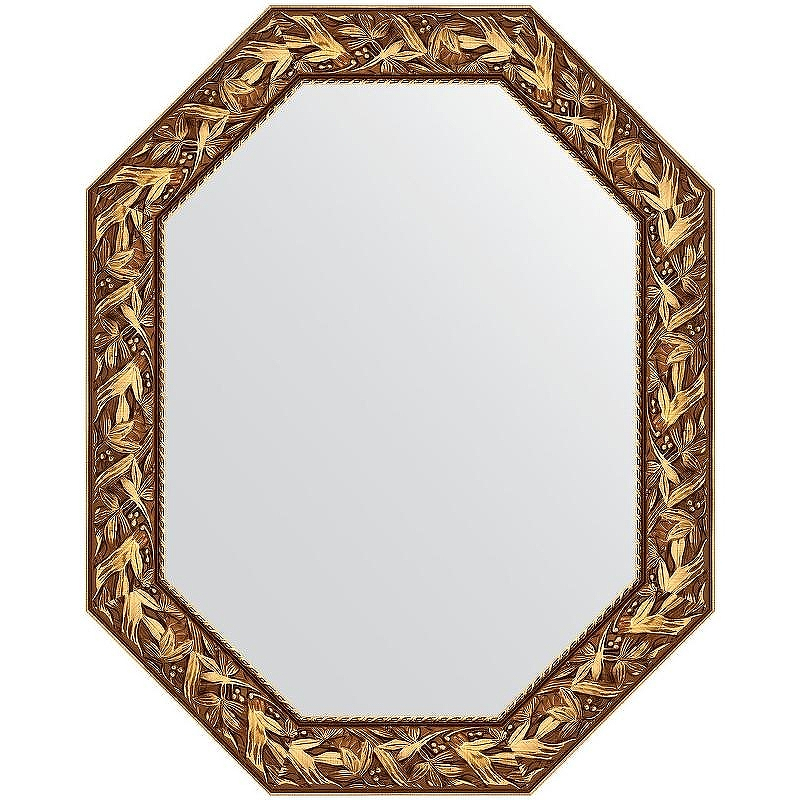 Зеркало Evoform Polygon 98х78 BY 7224 в багетной раме - Византия золото 99, купить, цена, заказать, магазин, доставка, скидка, промокод, купить, цена, заказать, магазин, доставка, скидка, промокод