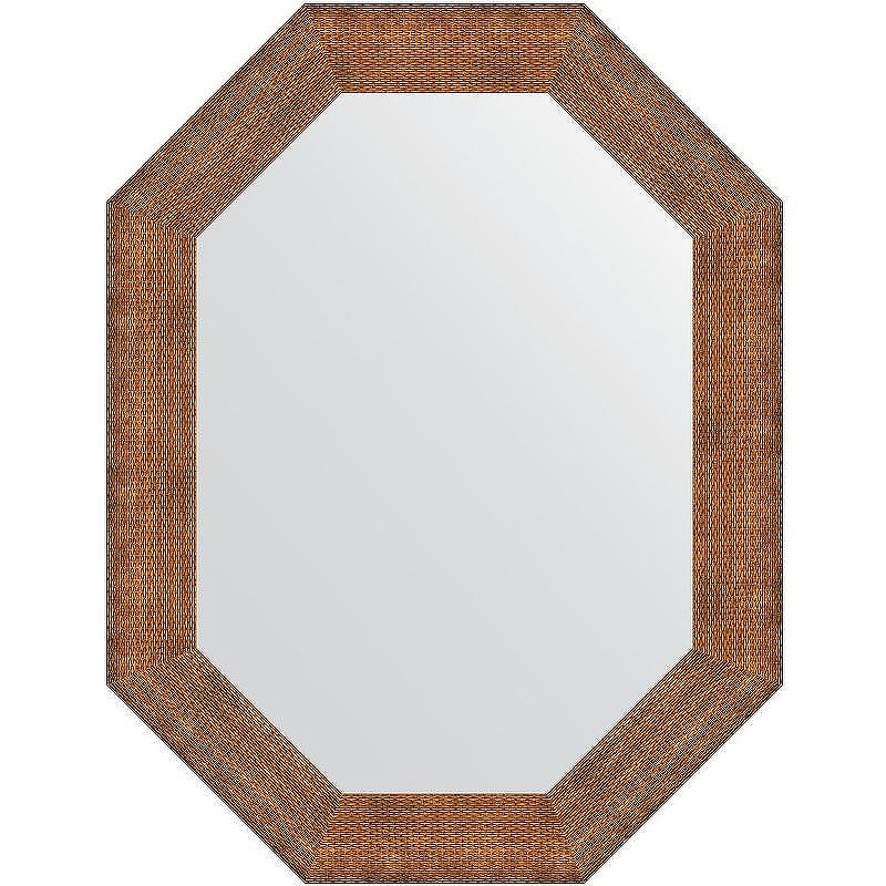 Зеркало Evoform Polygon 86х66 BY 7295 в багетной раме - Медная кольчуга 88, купить, цена, заказать, магазин, доставка, скидка, промокод, купить, цена, заказать, магазин, доставка, скидка, промокод