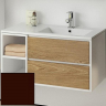 Тумба с раковиной SanVit Мэри-4 90 R kmery904 в цвете Ral подвесная Шоколад, купить, цена, заказать, магазин, доставка, скидка, промокод, купить, цена, заказать, магазин, доставка, скидка, промокод