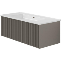 Тумба под раковину La Fenice Terra 100 FNC-01-TER-C-100 подвесная Бежевая матовая, купить, цена, заказать, магазин, доставка, скидка, промокод, купить, цена, заказать, магазин, доставка, скидка, промокод