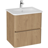 Тумба с раковиной Vitra Mia Plus Round 60 69817 подвесная Золотой дуб, купить, цена, заказать, магазин, доставка, скидка, промокод, купить, цена, заказать, магазин, доставка, скидка, промокод