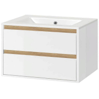 Тумба под раковину Excellent Tuto 80 MLEX.0103.800.WHBL подвесная Белый Дуб, купить, цена, заказать, магазин, доставка, скидка, промокод, купить, цена, заказать, магазин, доставка, скидка, промокод