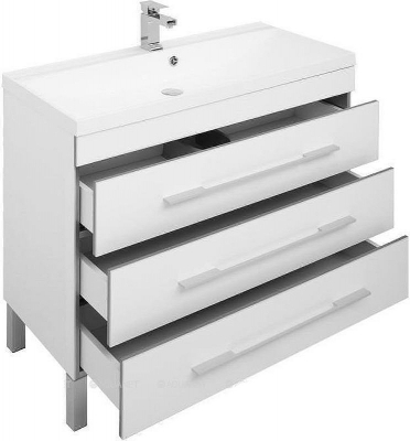 Тумба с раковиной Aquanet Верона 100 212871 Белая