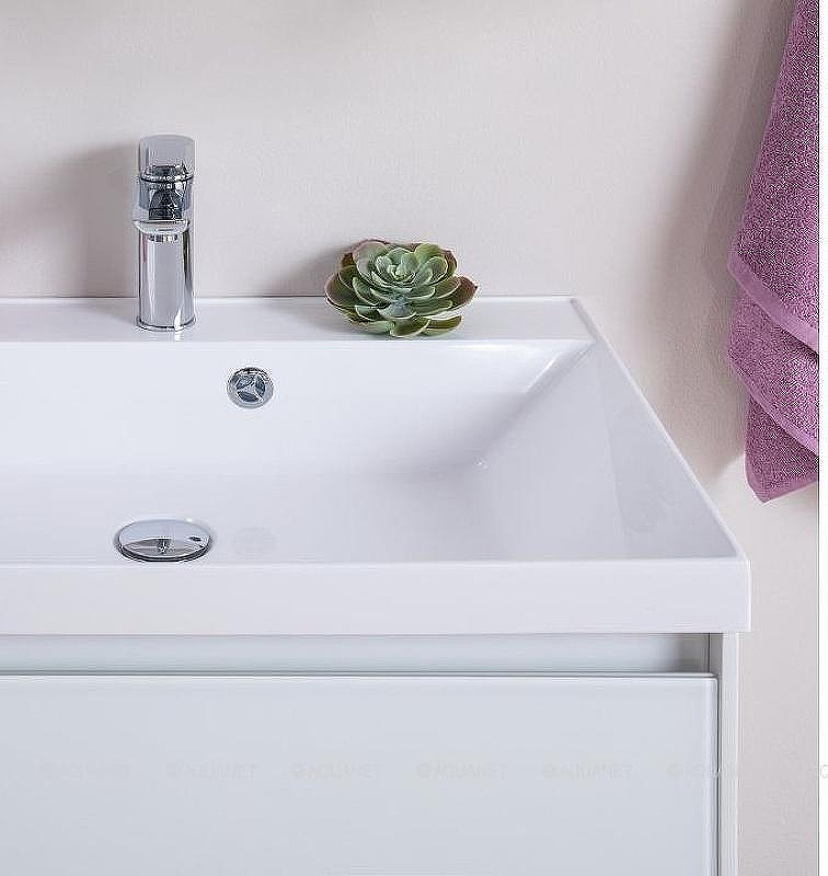 Тумба под раковину Aquanet Гласс 90 196960 подвесной Белая, купить, цена, заказать, магазин, доставка, скидка, промокод, купить, цена, заказать, магазин, доставка, скидка, промокод