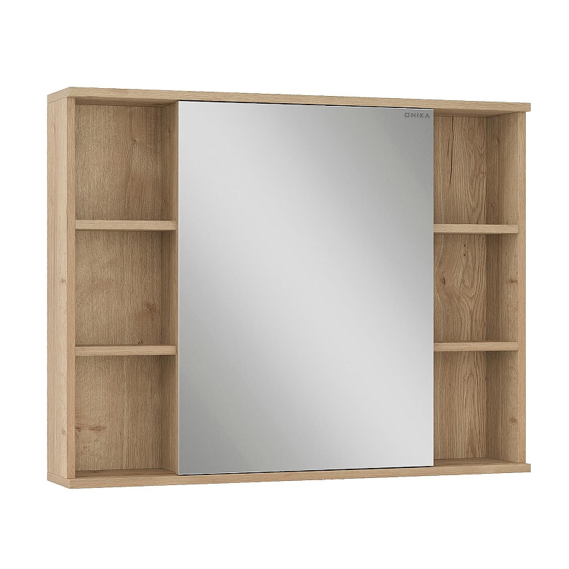 Зеркальный шкаф Onika Легран 90 209031 цвет Дуб галифакс, купить, цена, заказать, магазин, доставка, скидка, промокод, купить, цена, заказать, магазин, доставка, скидка, промокод