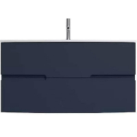 Тумба под раковину Jacob Delafon Nona 100 EB1889RU-G98 подвесная Темно-синяя, купить, цена, заказать, магазин, доставка, скидка, промокод, купить, цена, заказать, магазин, доставка, скидка, промокод