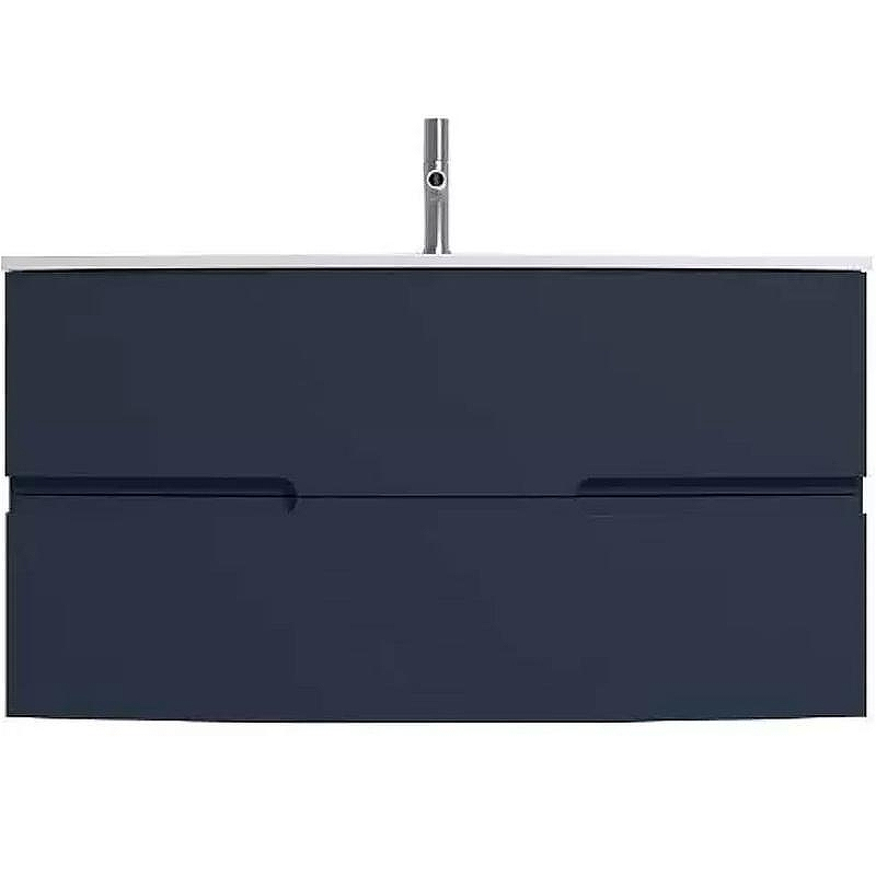 Тумба под раковину Jacob Delafon Nona 100 EB1889RU-G98 подвесная Темно-синяя, купить, цена, заказать, магазин, доставка, скидка, промокод, купить, цена, заказать, магазин, доставка, скидка, промокод
