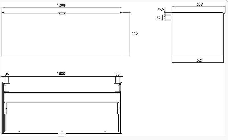 Тумба под раковину Emco Vanity Units 120 9583 274 21 подвесная Белая глянцевая, купить, цена, заказать, магазин, доставка, скидка, промокод, купить, цена, заказать, магазин, доставка, скидка, промокод