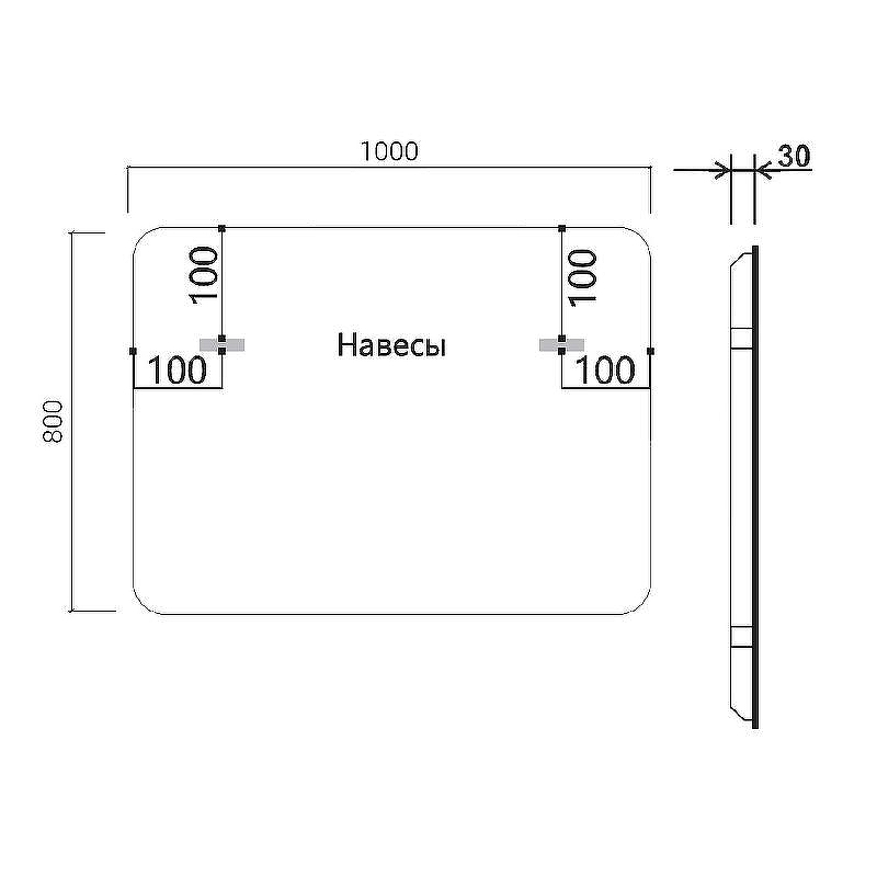 Зеркало Vincea 100 VLM-3VC100 с подсветкой c сенсорным выключателем и диммером, купить, цена, заказать, магазин, доставка, скидка, промокод, купить, цена, заказать, магазин, доставка, скидка, промокод