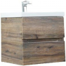 Тумба под раковину Art&Max AM-Techno-600-2C-SO-LW646 подвесная Дуб бомонд Лофт, купить, цена, заказать, магазин, доставка, скидка, промокод, купить, цена, заказать, магазин, доставка, скидка, промокод