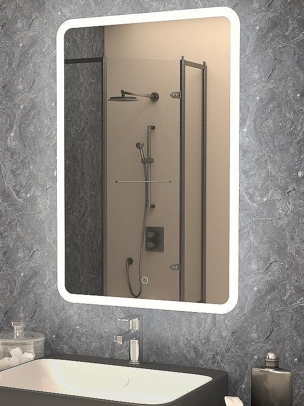 Зеркало WellWant by Orange 60 WWZAWB36080W с подсветкой с сенсорным выключателем, купить, цена, заказать, магазин, доставка, скидка, промокод, купить, цена, заказать, магазин, доставка, скидка, промокод