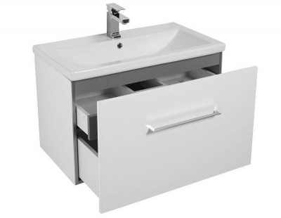 Тумба под раковину Aquanet Порто 60 195730 подвесная Белая