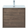 Тумба под раковину Aquanet Lino 60 Flat 287541 подвесная Дуб Веллингтон, купить, цена, заказать, магазин, доставка, скидка, промокод, купить, цена, заказать, магазин, доставка, скидка, промокод