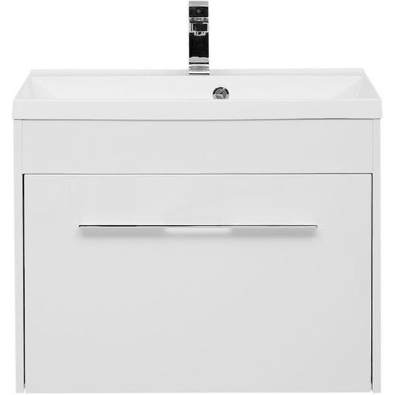 Тумба с раковиной Aquanet Августа 75 287692 подвесная Белая, купить, цена, заказать, магазин, доставка, скидка, промокод, купить, цена, заказать, магазин, доставка, скидка, промокод