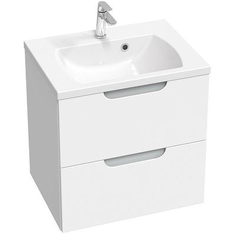 Тумба под раковину Ravak SD Classic II 60 X000001477 подвесная Белая Серая, купить, цена, заказать, магазин, доставка, скидка, промокод, купить, цена, заказать, магазин, доставка, скидка, промокод