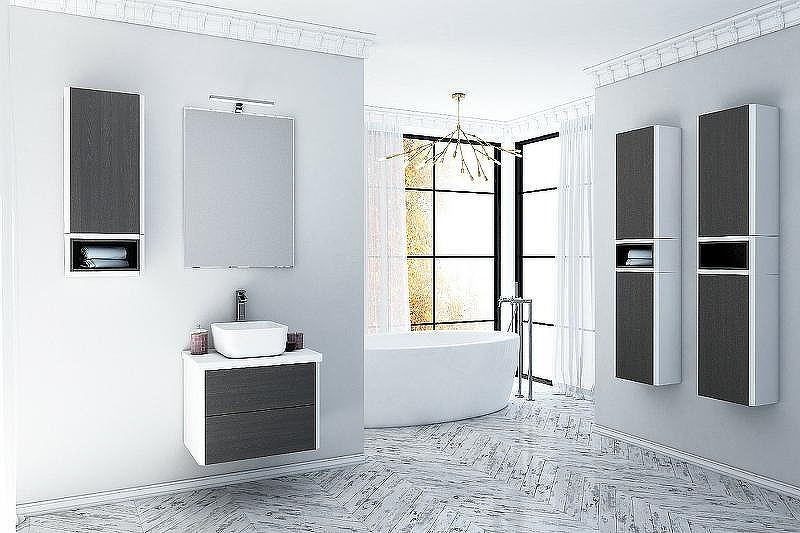 Подвесной шкаф Aquaton Брук 30 1A202503BCDF0 Дуб феррара, купить, цена, заказать, магазин, доставка, скидка, промокод, купить, цена, заказать, магазин, доставка, скидка, промокод