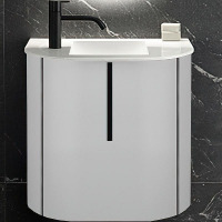 Тумба с раковиной Burgbad Lavo 2.0 55 SGCG053LG0227F5048C0037*1 подвесная Белая глянцевая, купить, цена, заказать, магазин, доставка, скидка, промокод, купить, цена, заказать, магазин, доставка, скидка, промокод