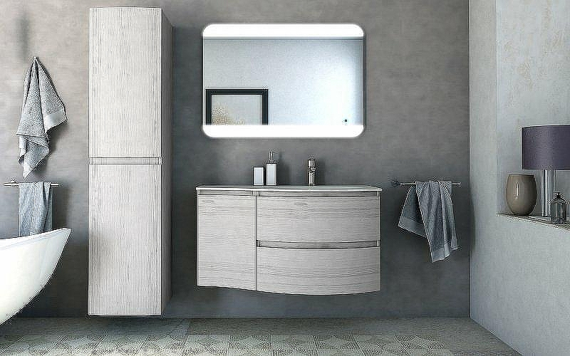 Подвесной шкаф Cezares Vague 34 L 54849 Rovere sbiancato, купить, цена, заказать, магазин, доставка, скидка, промокод, купить, цена, заказать, магазин, доставка, скидка, промокод