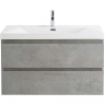Тумба под раковину Cezares Molveno 100 MOLVENO-100-2C-SO-BET подвесная Beton, купить, цена, заказать, магазин, доставка, скидка, промокод, купить, цена, заказать, магазин, доставка, скидка, промокод