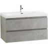 Тумба под раковину Cezares Molveno 100 MOLVENO-100-2C-SO-BET подвесная Beton, купить, цена, заказать, магазин, доставка, скидка, промокод, купить, цена, заказать, магазин, доставка, скидка, промокод