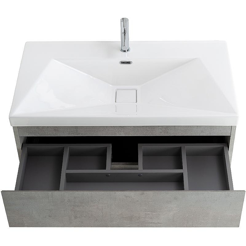 Тумба под раковину Cezares Molveno 100 MOLVENO-100-2C-SO-BET подвесная Beton, купить, цена, заказать, магазин, доставка, скидка, промокод, купить, цена, заказать, магазин, доставка, скидка, промокод