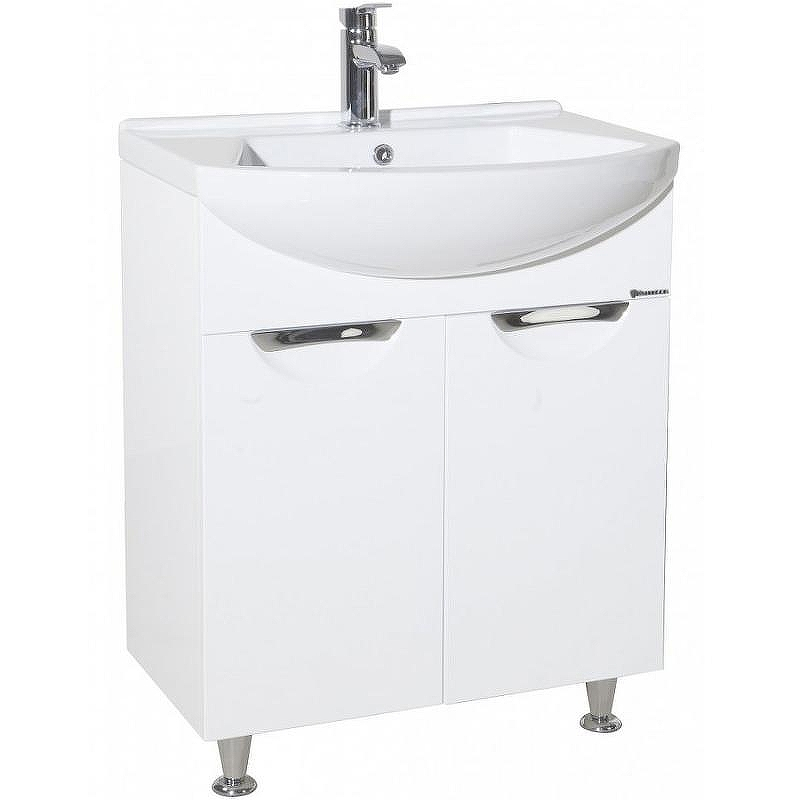 Тумба под раковину Bellezza Альфа 55 4638808000012 Белая, купить, цена, заказать, магазин, доставка, скидка, промокод, купить, цена, заказать, магазин, доставка, скидка, промокод