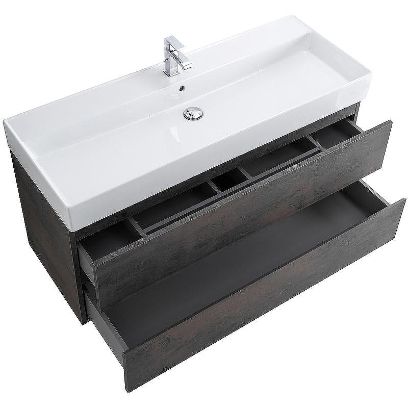 Тумба под раковину Cezares Molveno 46 120 MOLVENO 46-120-2C-SO-OSS подвесная Ossido, купить, цена, заказать, магазин, доставка, скидка, промокод, купить, цена, заказать, магазин, доставка, скидка, промокод