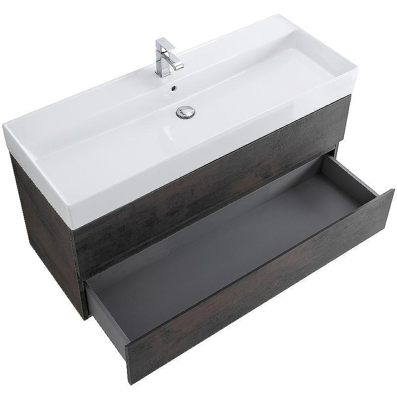 Тумба под раковину Cezares Molveno 46 120 MOLVENO 46-120-2C-SO-OSS подвесная Ossido, купить, цена, заказать, магазин, доставка, скидка, промокод, купить, цена, заказать, магазин, доставка, скидка, промокод