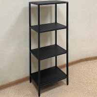 Стеллаж Comforty 45 00-00010051 Черная матовая, купить, цена, заказать, магазин, доставка, скидка, промокод, купить, цена, заказать, магазин, доставка, скидка, промокод