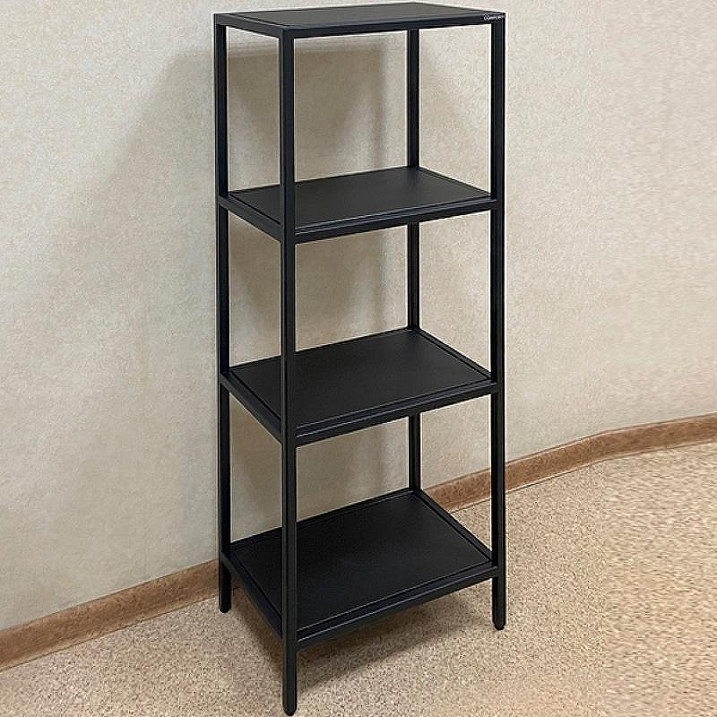 Стеллаж Comforty 45 00-00010051 Черная матовая, купить, цена, заказать, магазин, доставка, скидка, промокод, купить, цена, заказать, магазин, доставка, скидка, промокод