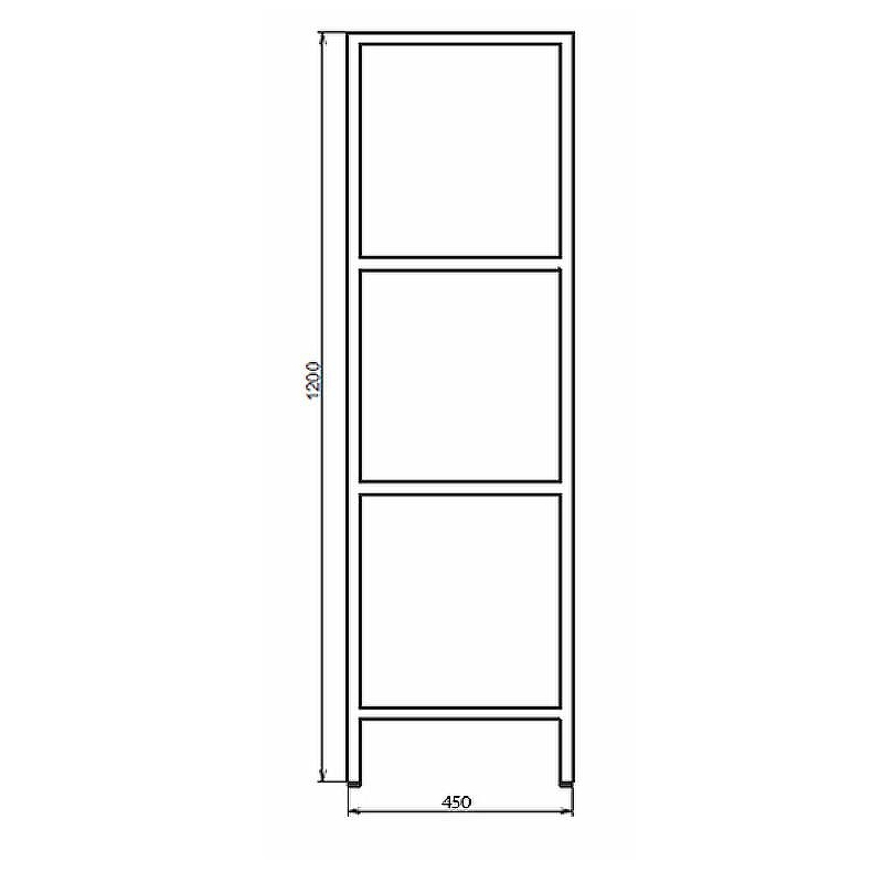 Стеллаж Comforty 45 00-00010051 Черная матовая, купить, цена, заказать, магазин, доставка, скидка, промокод, купить, цена, заказать, магазин, доставка, скидка, промокод