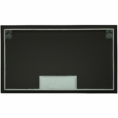 Зеркало Континент Amer 1200х700 ЗЛП1524 с подсветкой Черное с бесконтактным выключателем