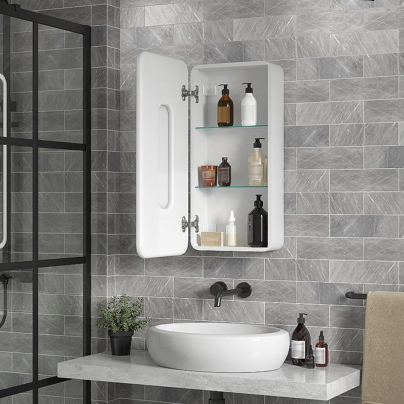 Зеркальный шкаф Reflexion Circle 400х800 L RF2105SR с подсветкой Белый матовый, купить, цена, заказать, магазин, доставка, скидка, промокод, купить, цена, заказать, магазин, доставка, скидка, промокод