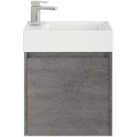 Тумба под раковину BelBagno Kraft Mini 50 L KRAFT MINI-500/260-1A-SO-CG-L подвесная Cemento Grigio, купить, цена, заказать, магазин, доставка, скидка, промокод, купить, цена, заказать, магазин, доставка, скидка, промокод