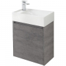 Тумба под раковину BelBagno Kraft Mini 50 L KRAFT MINI-500/260-1A-SO-CG-L подвесная Cemento Grigio, купить, цена, заказать, магазин, доставка, скидка, промокод, купить, цена, заказать, магазин, доставка, скидка, промокод