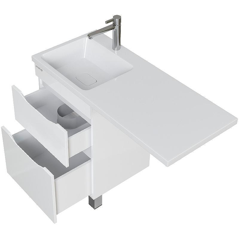 Тумба под раковину Grossman Вилар 110 125011 Белая, купить, цена, заказать, магазин, доставка, скидка, промокод, купить, цена, заказать, магазин, доставка, скидка, промокод