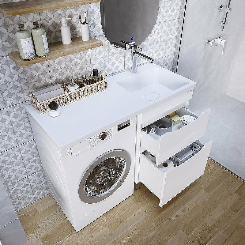 Тумба под раковину Grossman Вилар 110 125011 Белая, купить, цена, заказать, магазин, доставка, скидка, промокод, купить, цена, заказать, магазин, доставка, скидка, промокод