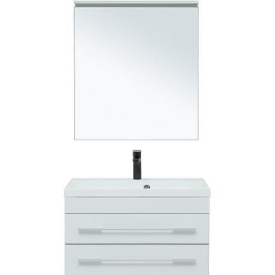 Комплект мебели для ванной Aquanet Верона New 75 281104 подвесной Белый матовый