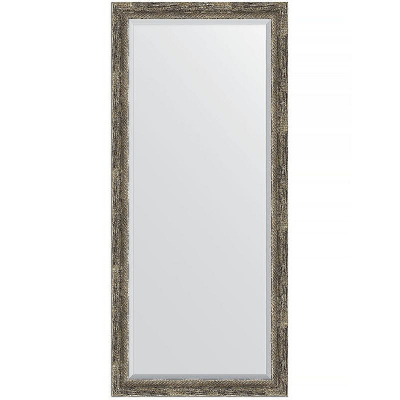 Зеркало Evoform Exclusive 163х73 BY 3590 с фацетом в багетной раме - Старое дерево с плетением 70