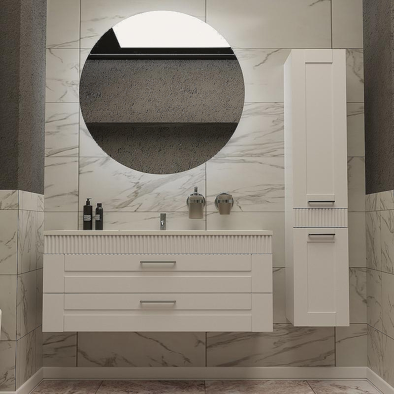 Тумба с раковиной SanVit Турин-2 120 kturin2120 подвесная Белая, купить, цена, заказать, магазин, доставка, скидка, промокод, купить, цена, заказать, магазин, доставка, скидка, промокод