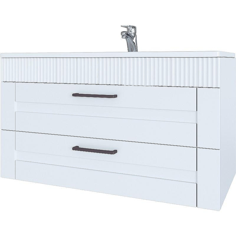 Тумба с раковиной SanVit Турин-2 120 kturin2120 подвесная Белая, купить, цена, заказать, магазин, доставка, скидка, промокод, купить, цена, заказать, магазин, доставка, скидка, промокод