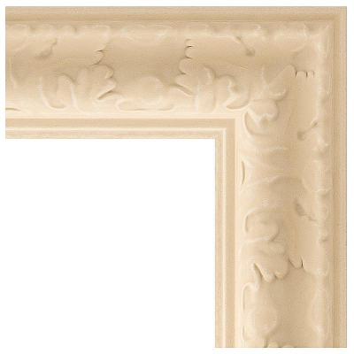 Зеркало Evoform Exclusive-G 120х95 BY 4355 с гравировкой в багетной раме - Старый гипс 82