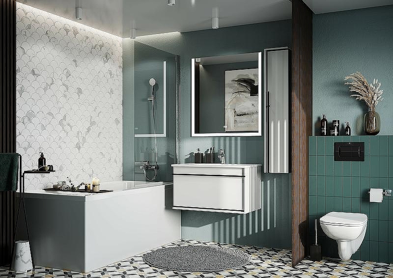 Зеркало Roca Aneto 80 812363000 с подсветкой с сенсорным выключателем и подогревом, купить, цена, заказать, магазин, доставка, скидка, промокод, купить, цена, заказать, магазин, доставка, скидка, промокод