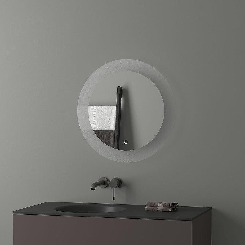 Зеркало Evoform Ledshine d60 BY 2623 с подсветкой 13.5 W - сенсорный выключатель - нейтральный белый свет, купить, цена, заказать, магазин, доставка, скидка, промокод, купить, цена, заказать, магазин, доставка, скидка, промокод