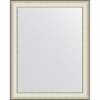 Зеркало Evoform Definite 98х78 BY 7633 в багетной раме - Белая кожа с хромом 78, купить, цена, заказать, магазин, доставка, скидка, промокод, купить, цена, заказать, магазин, доставка, скидка, промокод